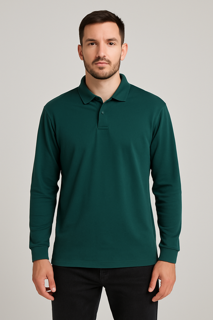 Men's Casual Green T-Shirt - 2 XL Size
