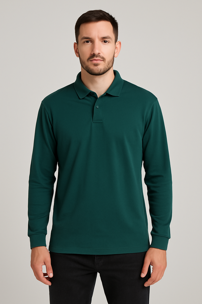 Men's Casual Green T-Shirt - 2 XL Size