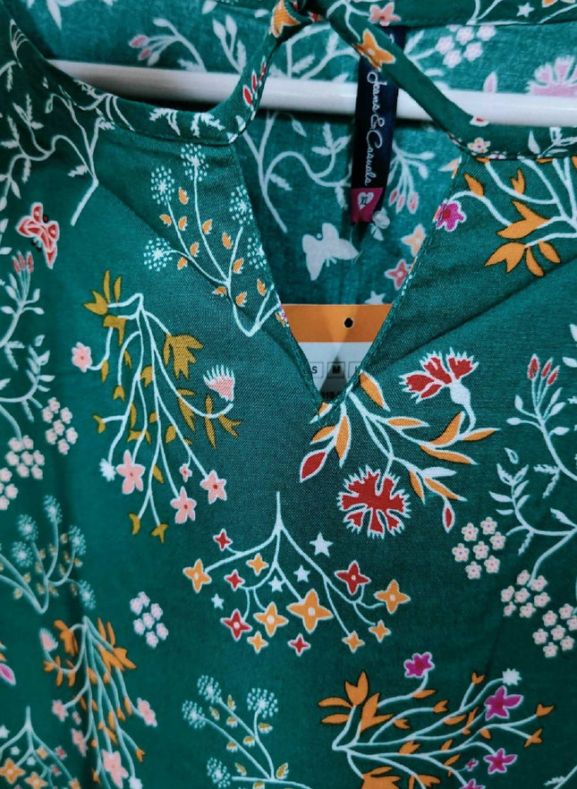 LIVA Women's Emrald (Sea Green) Beautiful Tunic Top - XL Size