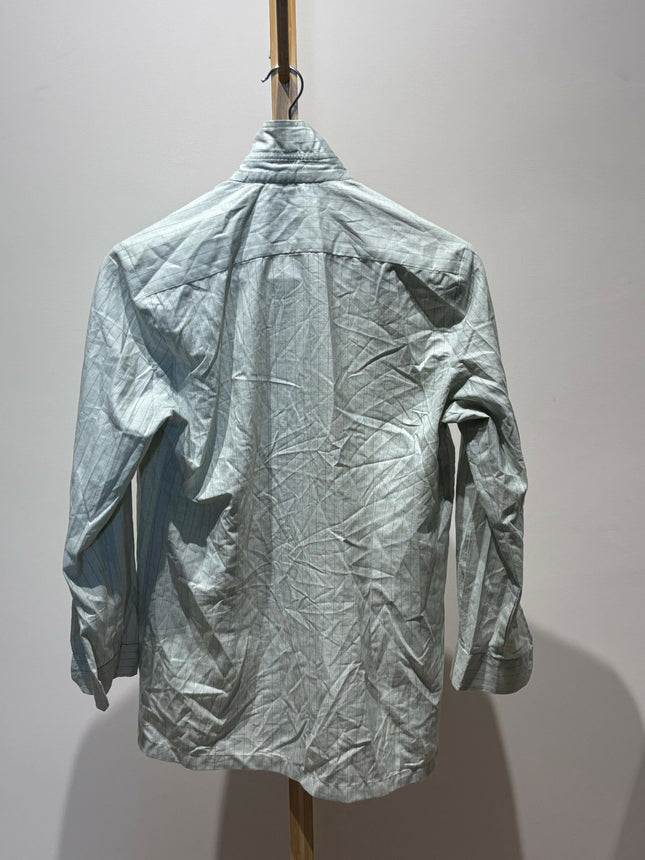 Men's Casual Light Mint Grey Shirt - M size