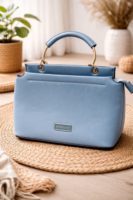 Women's Van Heusen blue polyurethane handbag