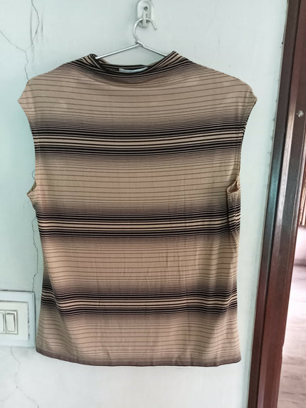 Marks and Spencers sleeveless turtleneck top