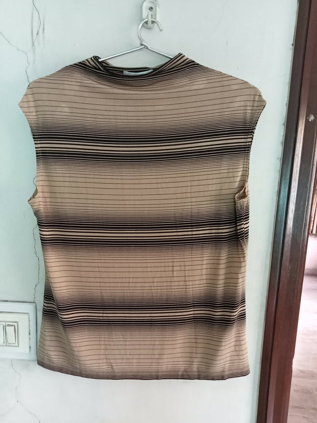 Marks and Spencers sleeveless turtleneck top