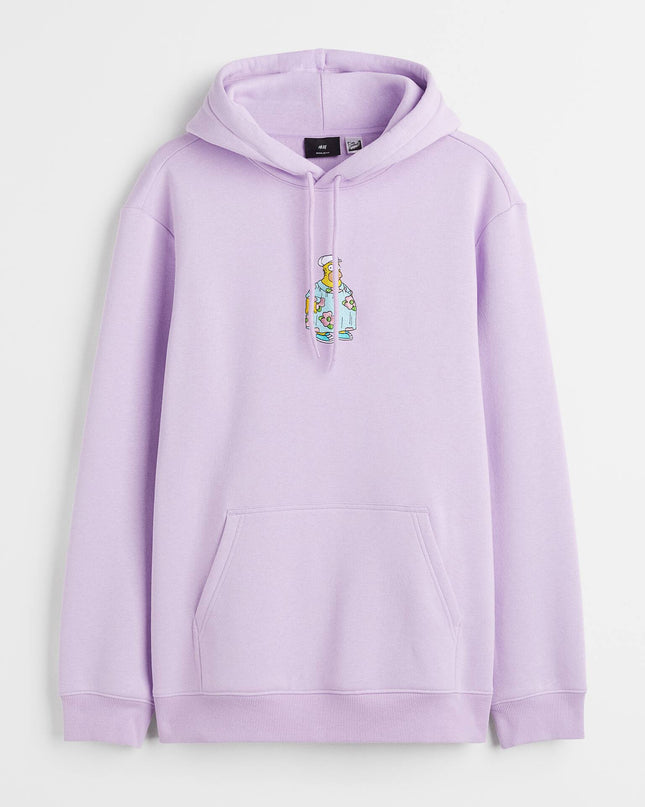 H&M Lilac Simpsons Hoodie