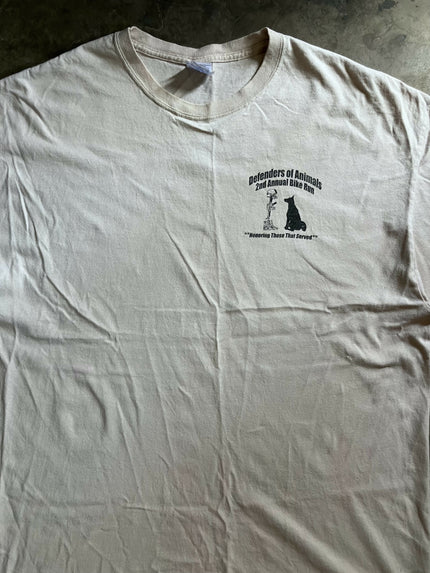 Defender of animal beige Tees