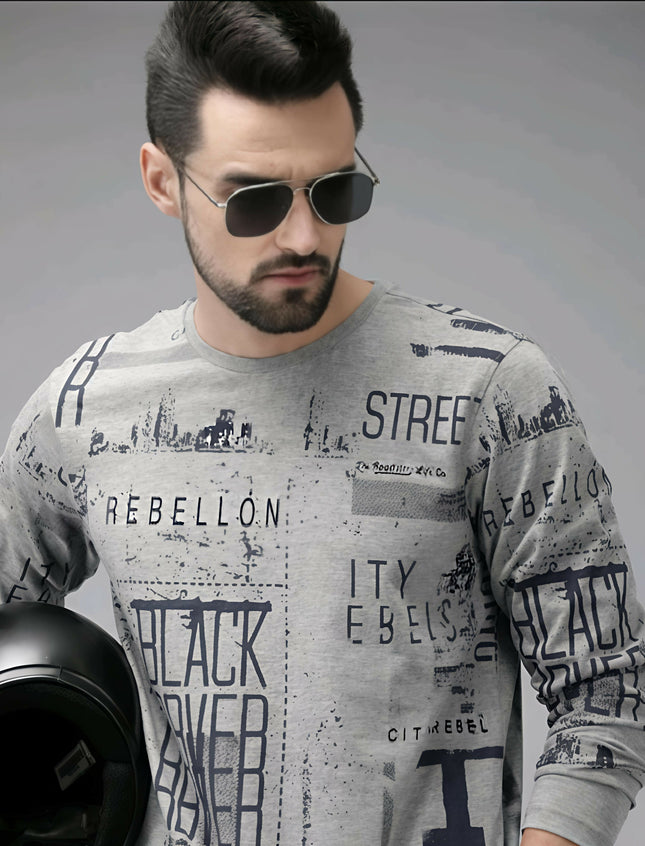 Men's Roadster Full Sleeve T-shirt - L Size