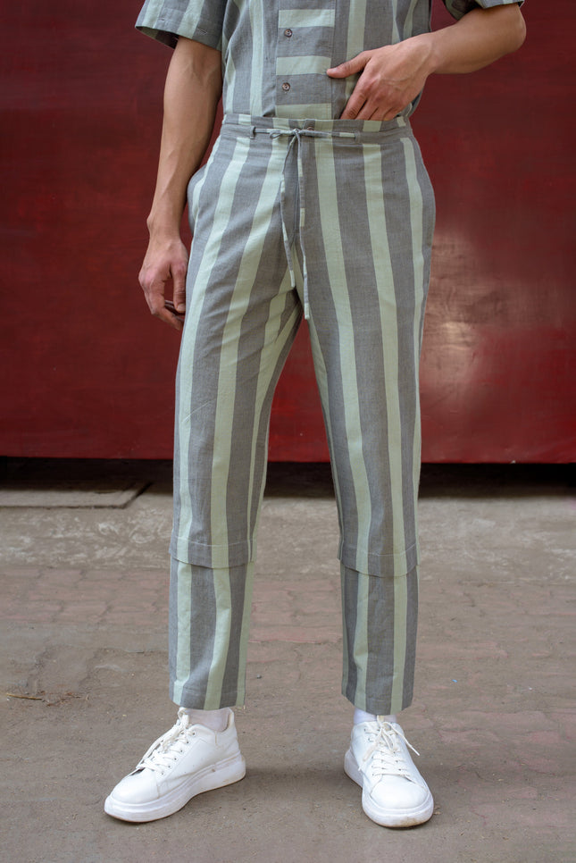 Anushe Pirani Mens Drawstring Waist Pants