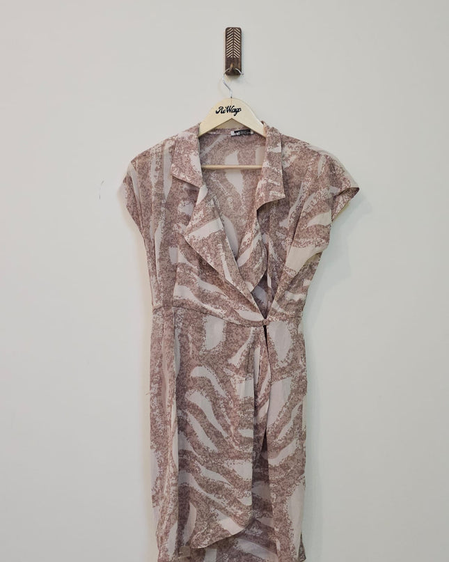 Women's Knee Length Shirt Dress M Size