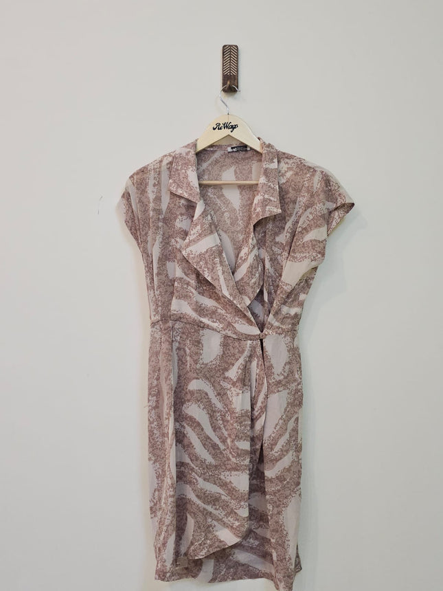 Women's Knee Length Shirt Dress M Size