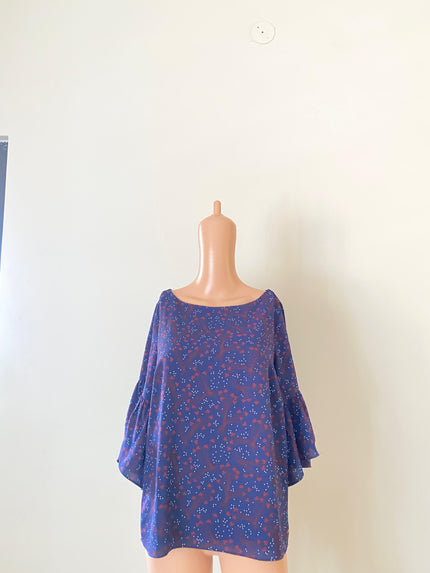 TOMMY Women's Casual Blue Top - M Size