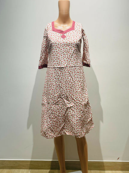 Women's Casual Pink Kurta - M Size