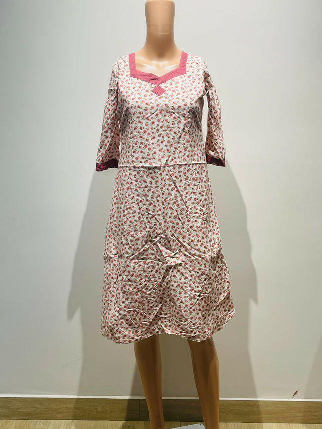 Women's Casual Pink Kurta - M Size