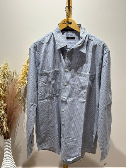 SPLASH Men's Formal Check Shirt - 2XL Size