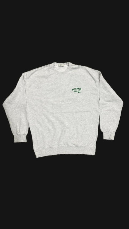 Men's Mayfair athletic club White sweatshirt - XL Size