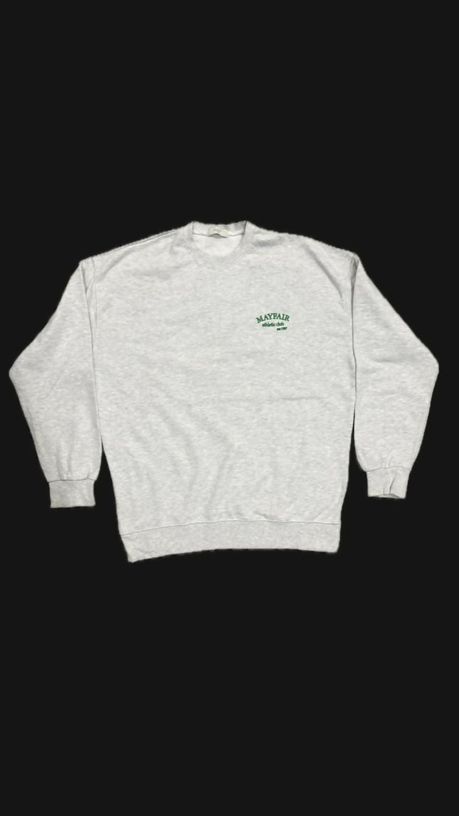 Men's Mayfair athletic club White sweatshirt - XL Size