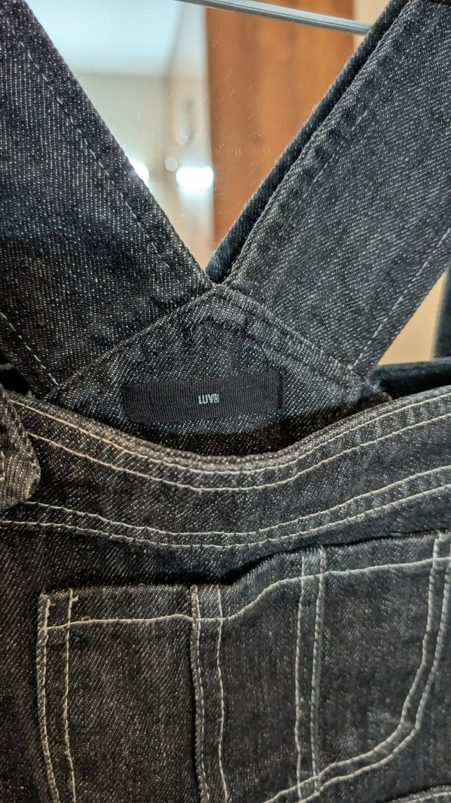 Women's Korean Denim Jumpsuit- L Size