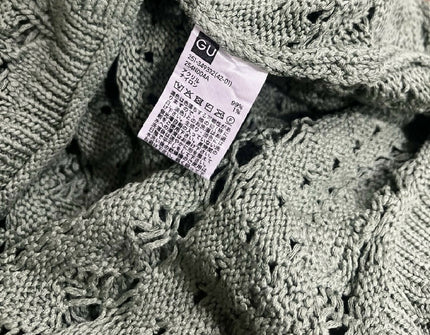 GU Japanese Vintage Oversized Cardigan