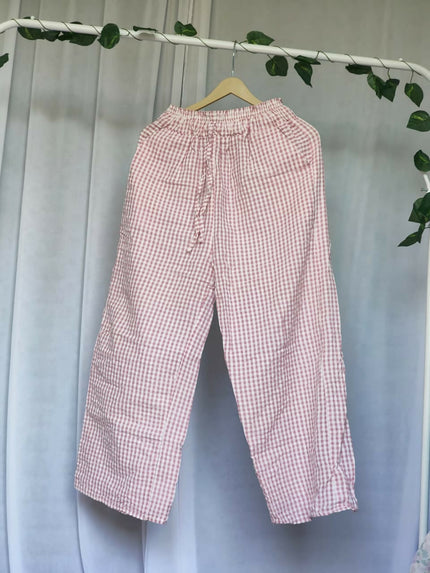 Women's Casual Pink Pant - S Size