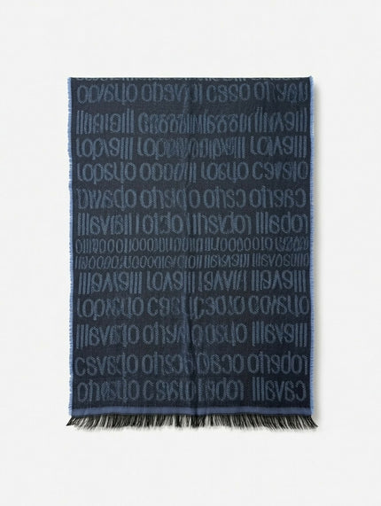 Pre owned Roberto Cavalli Printed Woolen Scarf Unisex!