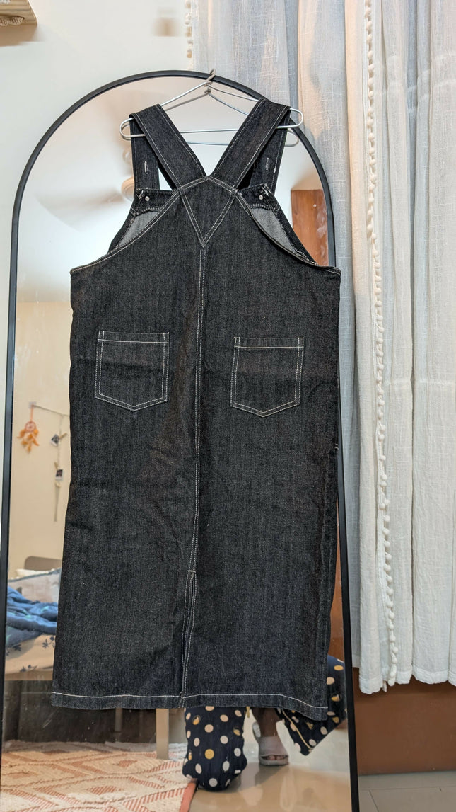 Women's Korean Denim Jumpsuit- L Size