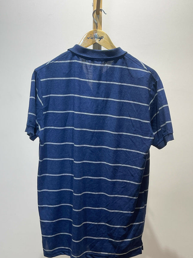 Men's Casual Blue T-Shirt - XL Size