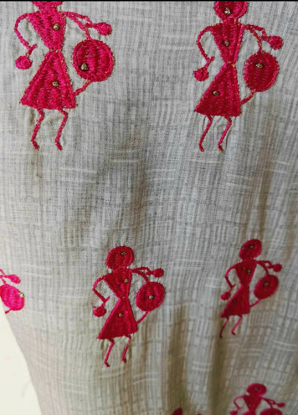 Women's Coastal Design Embroidered Suit