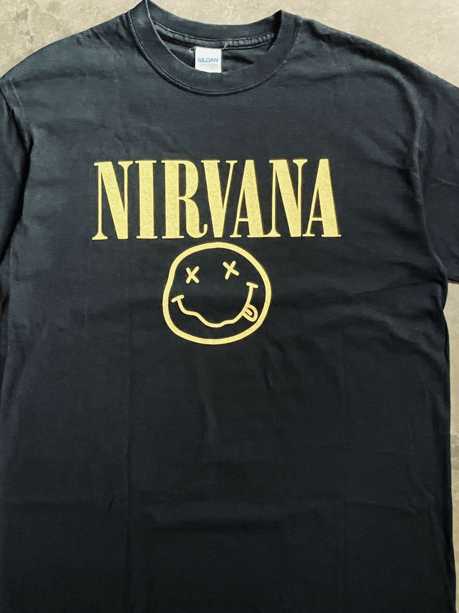 Nirvana smiley T-shirt