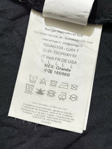 Authentic Versace Jeans Couture Black Polo Shirt Size L/M