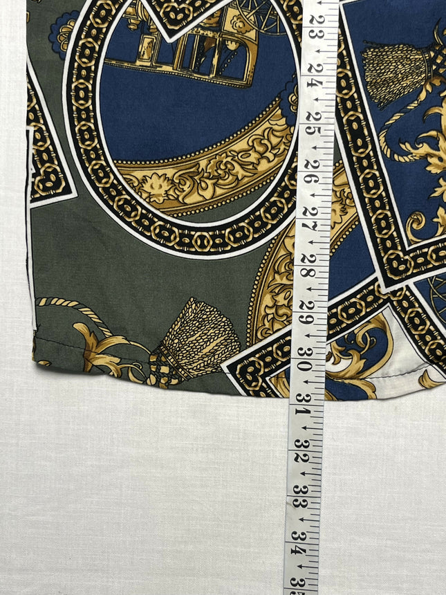 Vintage Baroque Print Men's Shirt