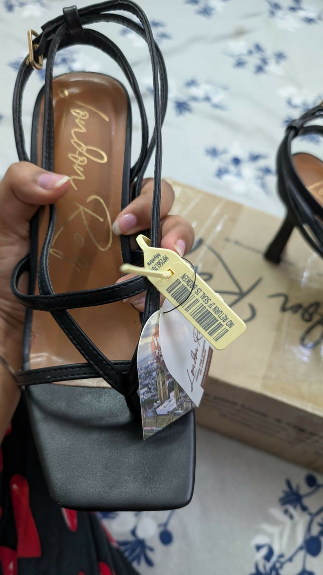 Women's Black Heels- 36EUR