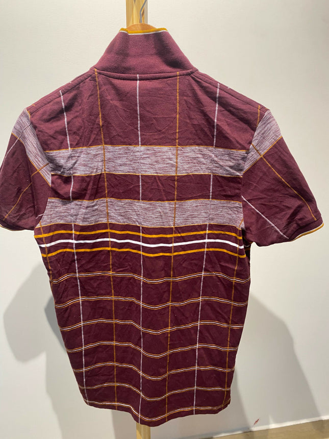 Men's Casual Brown T-Shirt - L Size