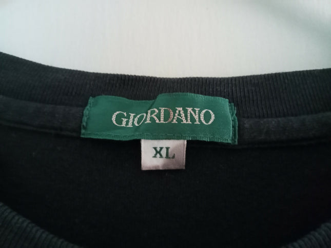 Black Vintage Giordano T-shirt