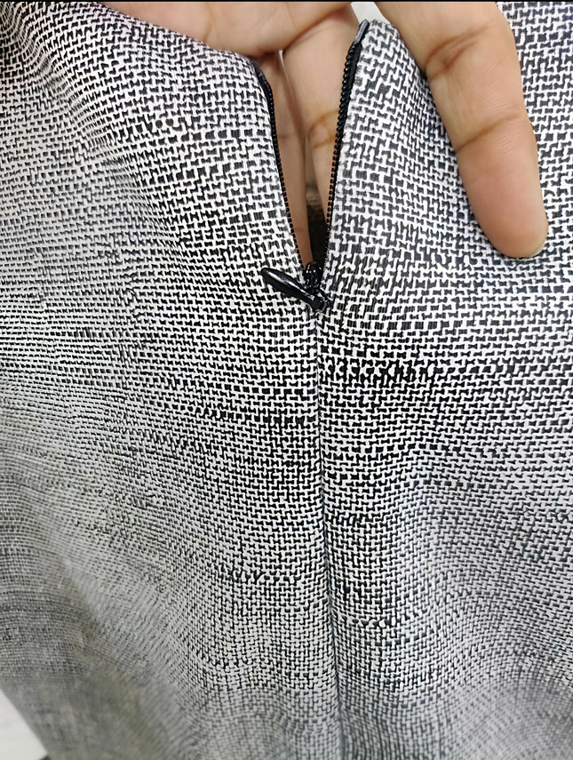 Charcoal Black/Grey Colour Dress