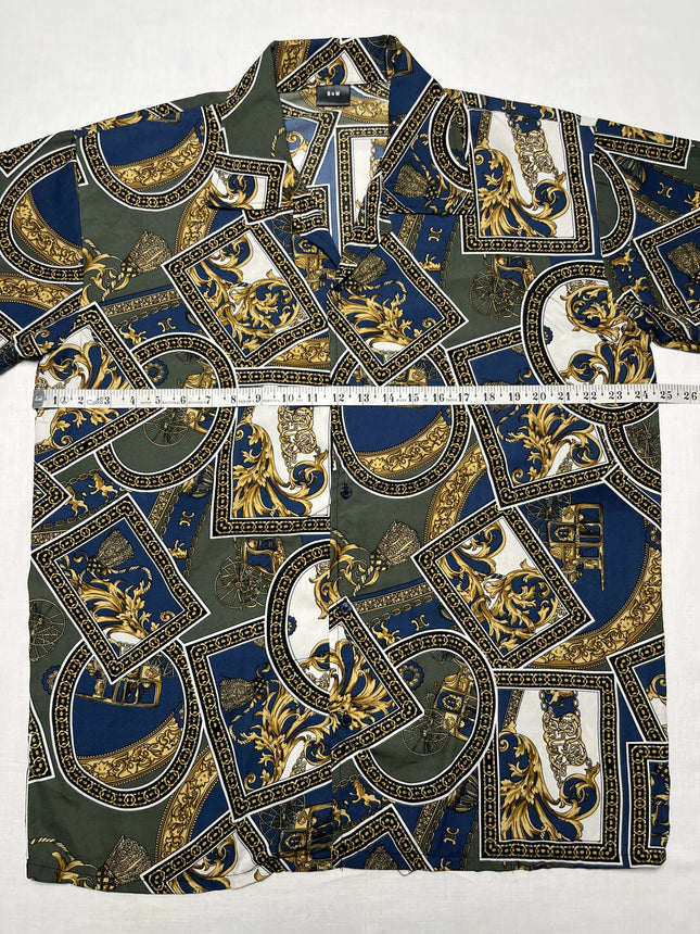 Vintage Baroque Print Men's Shirt