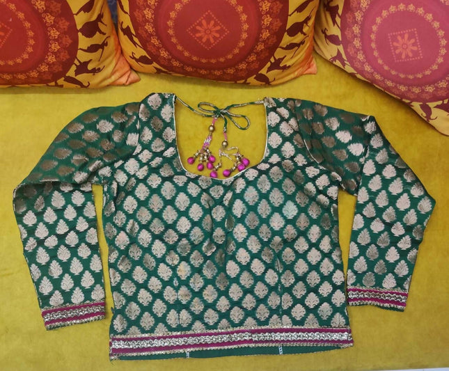Brocade Blouse