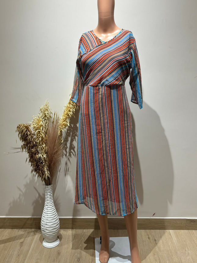 Women's Casual multicolor Dress - M Size