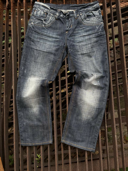 Men's Casual Gray Jeans - M Size