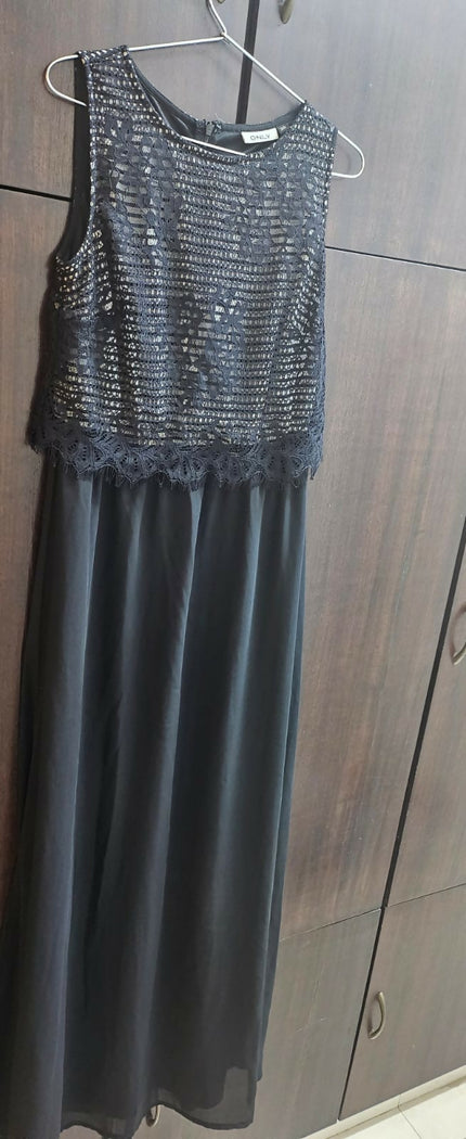 Women's Casual Party Wear Gray Dress - L Size