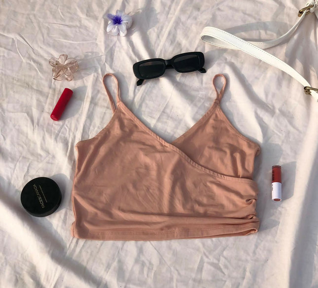 Women's Nude Wram Cami Top - S Size [NEW]