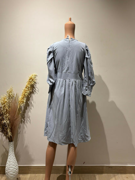 Women's Casual Blue Dress - M Size