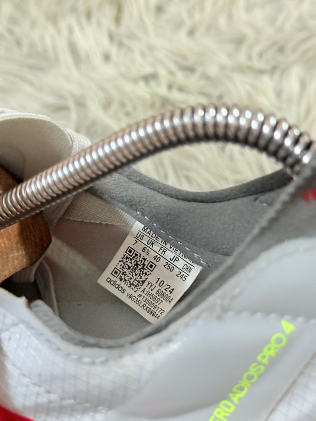 Adidas Adizero Adios Pro 4 running shoes UK 6.5