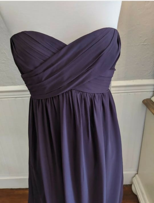 Women's Vintage violet Dress with Corset Inside - XS Size