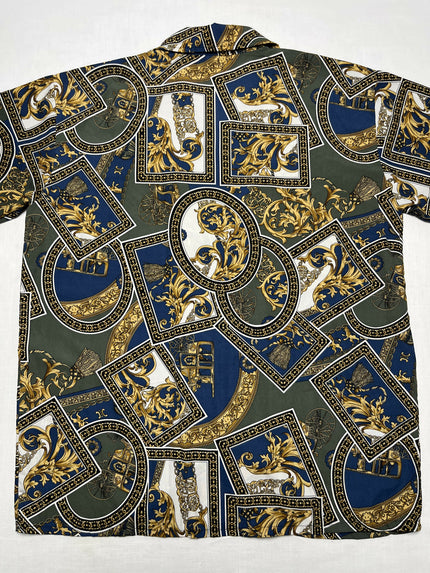 Vintage Baroque Print Men's Shirt