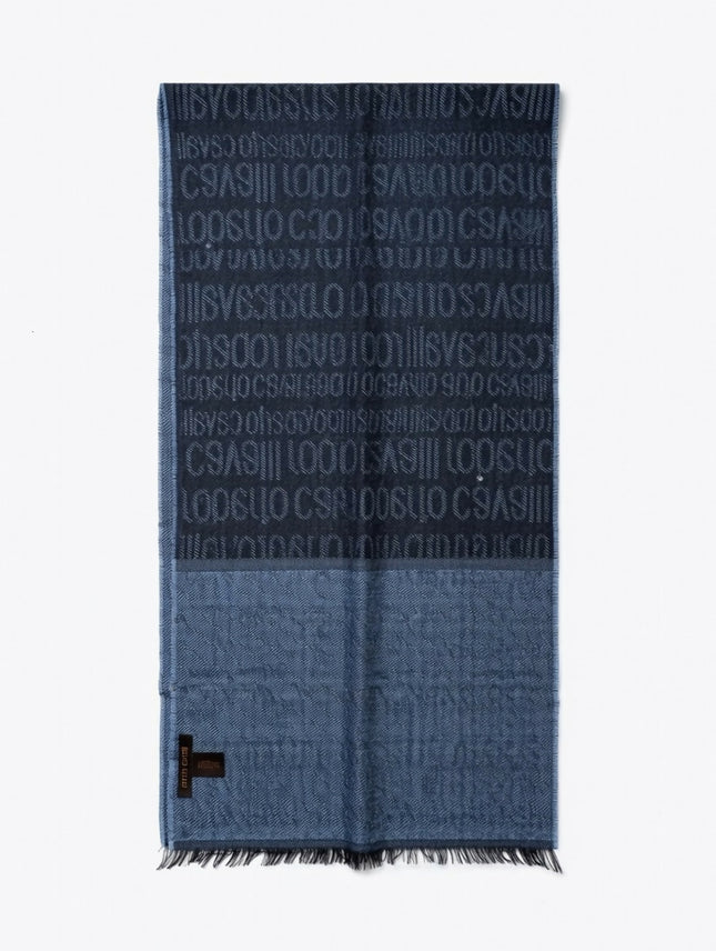 Pre owned Roberto Cavalli Printed Woolen Scarf Unisex!