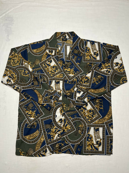 Vintage Baroque Print Men's Shirt