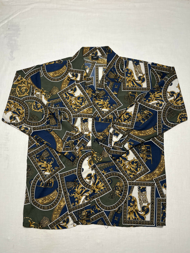 Vintage Baroque Print Men's Shirt