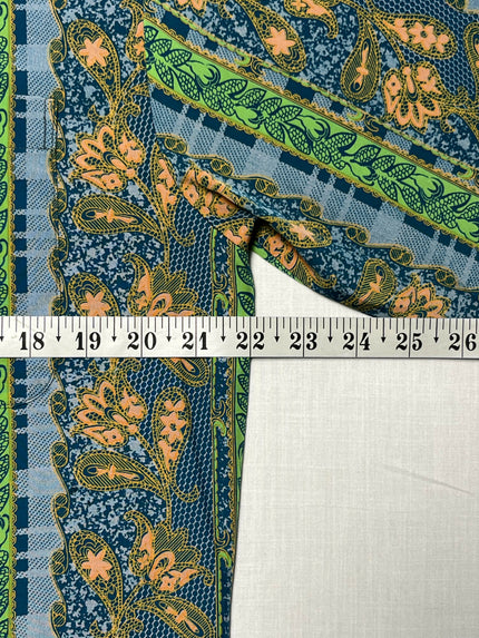 Retro Print Long Sleeve Shirt