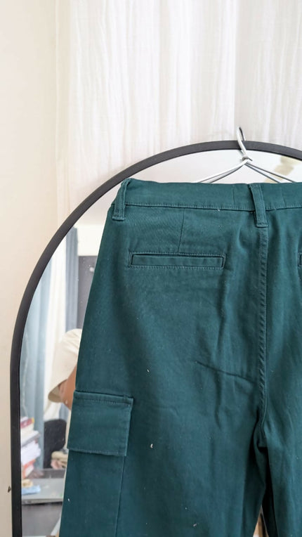 Women's Green cargo pants -30 Size