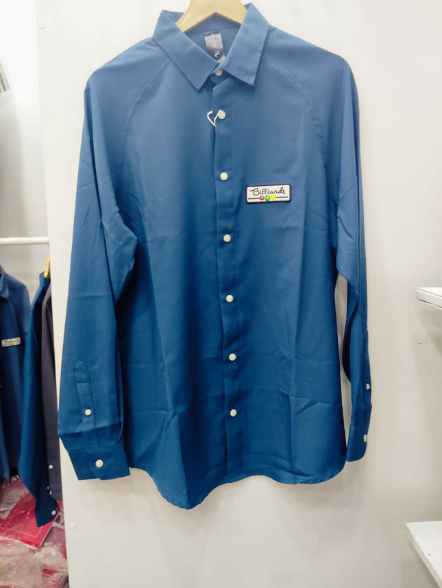 Men's Casual Blue Shirt -(S,M,L,XL) Size [ Not used ]