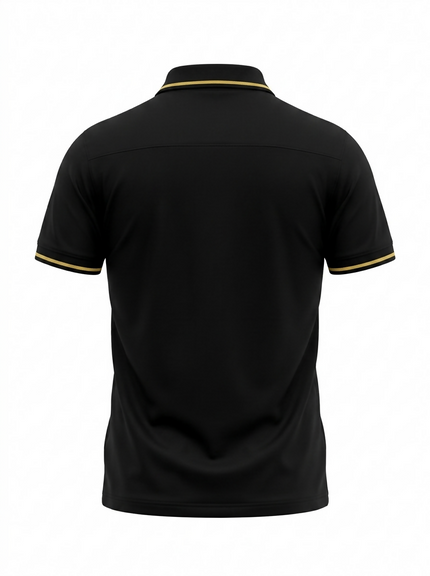 Authentic Versace Jeans Couture Black Polo Shirt Size L/M